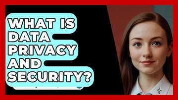 What Is Data Privacy And Security? - SecurityFirstCorp.com
