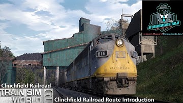 Train Sim World 2 Clinchfield Railroad Route Introduction in 4K
