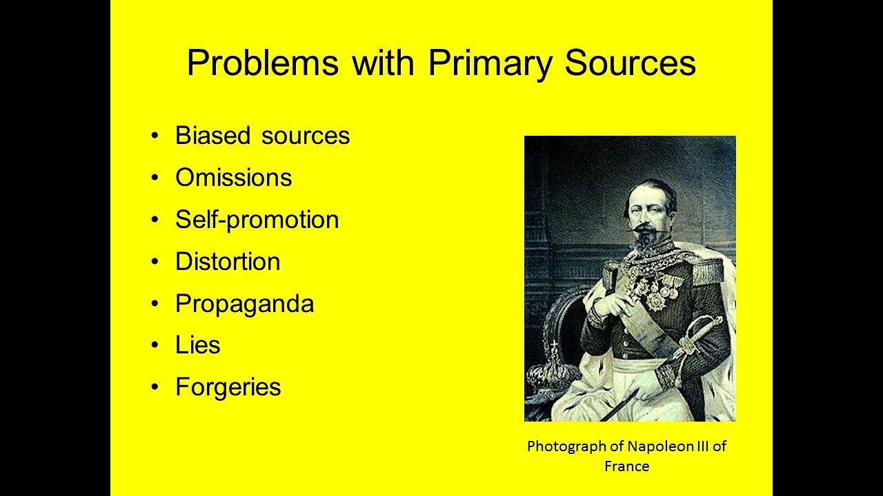 Primary And Secondary Sources Lecture wmv YouTube