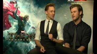 Entrevista a Chris Hemsworth Tom Hiddleston - TVI24 by Torrilla 4,438 views 10 years ago 1 minute, 50 seconds