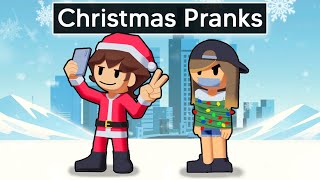 7 CHRISTMAS Pranks In GTA 5!