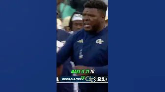 Epic Comeback: Joe Jutek's Thrilling 4th Quarter Highlights. #football #espngameday #georgiatech thumbnail