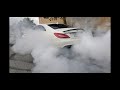 700+HP MERCEDES CLS63 AMG Burnout: Killing Old Tires the Proper Way