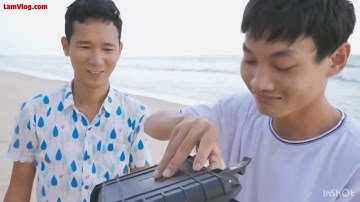 Lâm Vlog - Người Cuối Cùng Rời Vòng Tròn Trên Bãi Biển 10 Đến 50 Triệu VNĐ VS 6 Đến 50 Người 2 Video