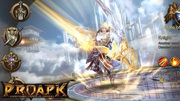 Rise of Gods Gameplay - Knight - iOS/Android (Open World MMORPG)