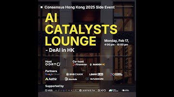 AI Catalyst Lounge - DeAI in HK at ConsensusHK2025 Highlights