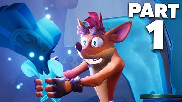 CRASH BANDICOOT 4 Gameplay Walkthrough Part 1 - INTRO (Full Game) 4K PS4 Pro