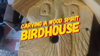 Wood Spirit Birdhouse