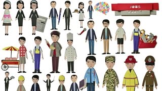 Click [by Mahidol] Jobs - Part 1 รวบรวมคำศัพท์เวลาเรียกขานอาชีพต่าง ๆ