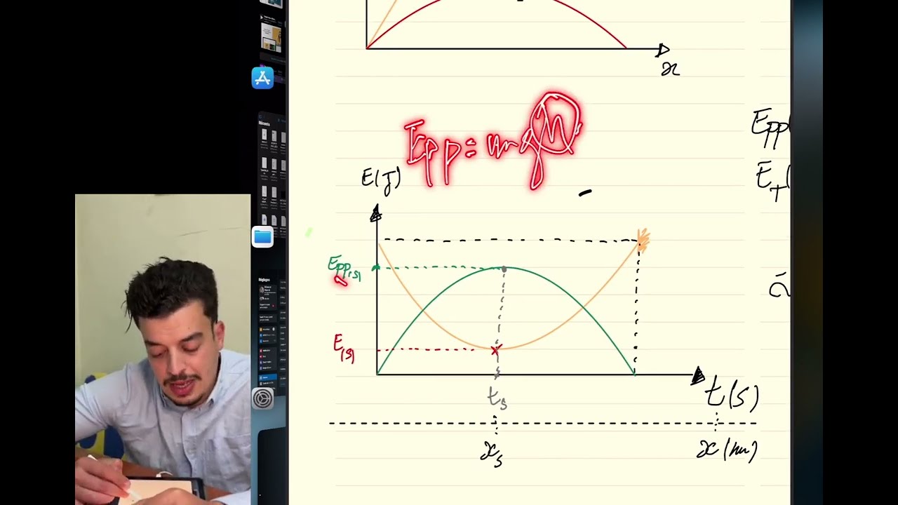 مراجعة الطاقة الحركية و الكامنة الثقالية جزء 1  بكالوريا