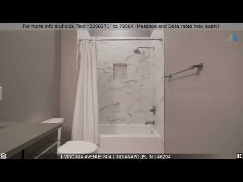 1 Virginia Avenue 804, Indianapolis, IN home video tour