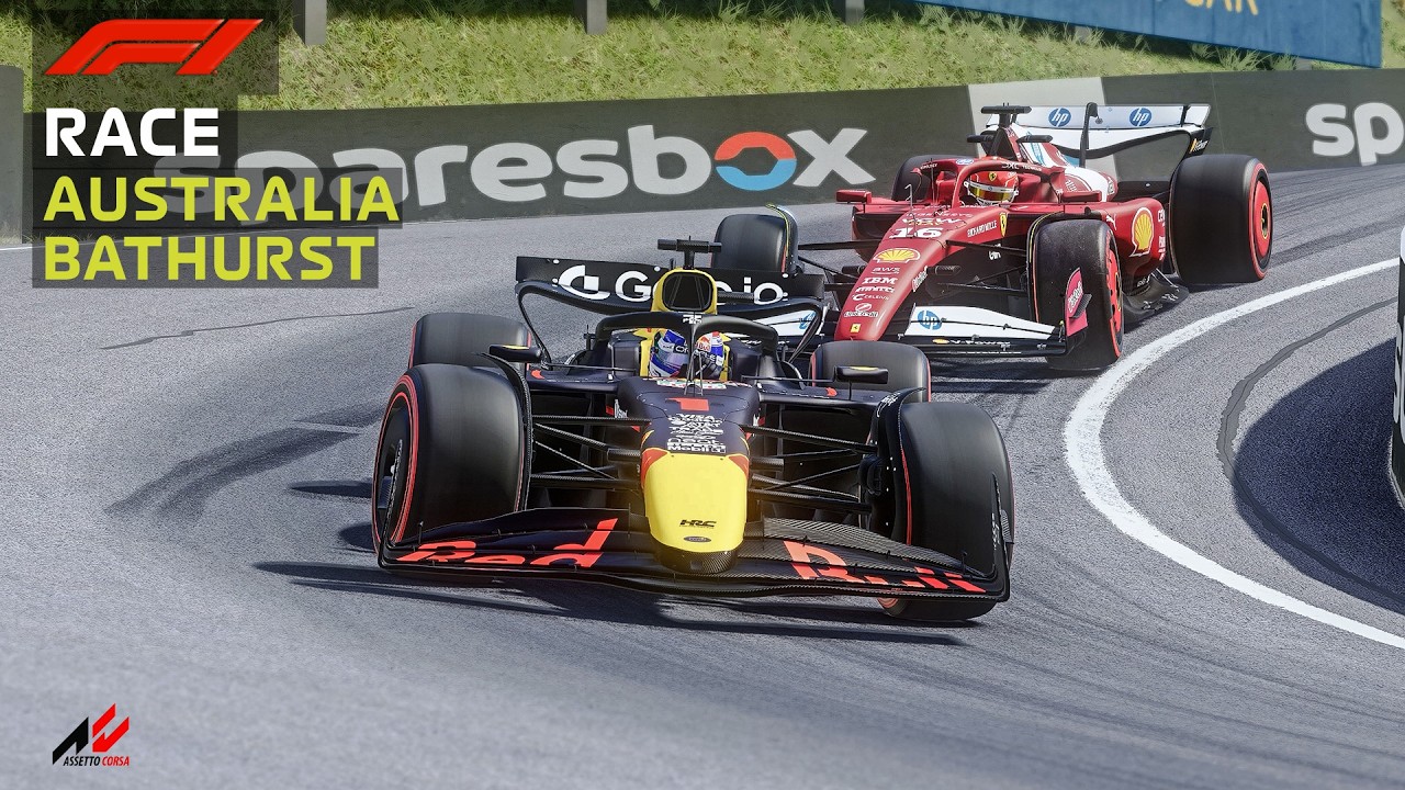 Australian Grand Prix F1 2025 Bathurst Mount Panorama Circuit Assetto Corsa
