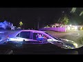 Suspect Drives Through Front Yards and Crashes into Fence During Police Pursuit