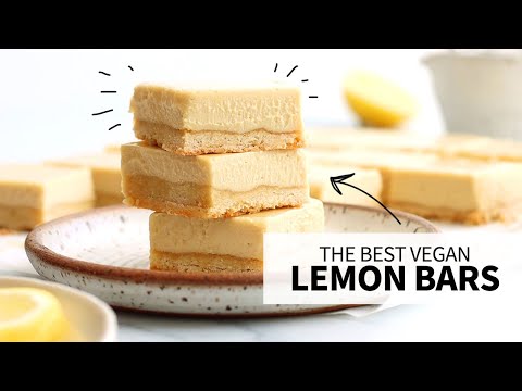 Vegan Lemon Bars