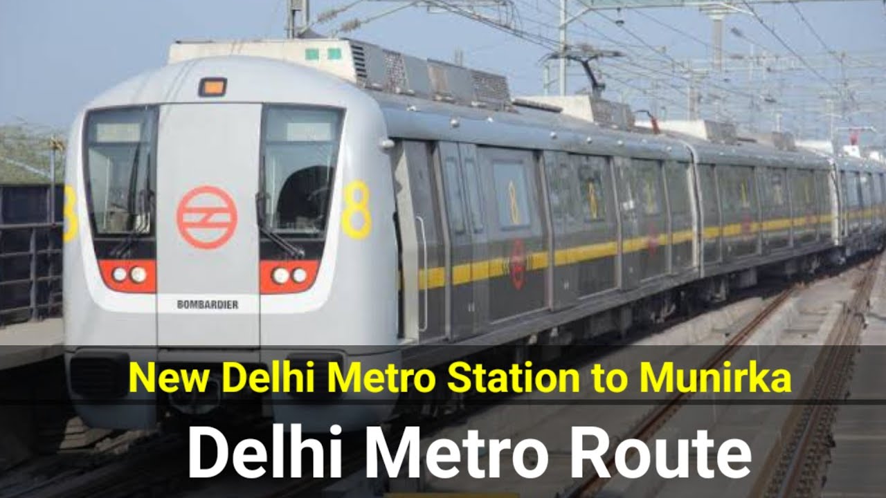 new-delhi-metro-station-to-munirka-delhi-metro-route-distance