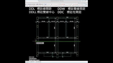 😱 柱距雙線標註太痛苦 一鍵解脫法公開 ㊙️