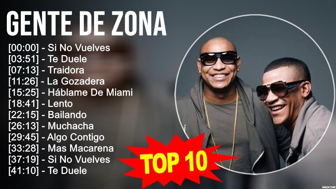 Gente De Zona Greatest Hits  Top 100 Artists To Listen in 2023