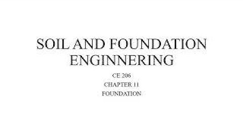 Type of Foundation II By Mahendra Kumar Verma II CE 206 II GPC JAIPUR