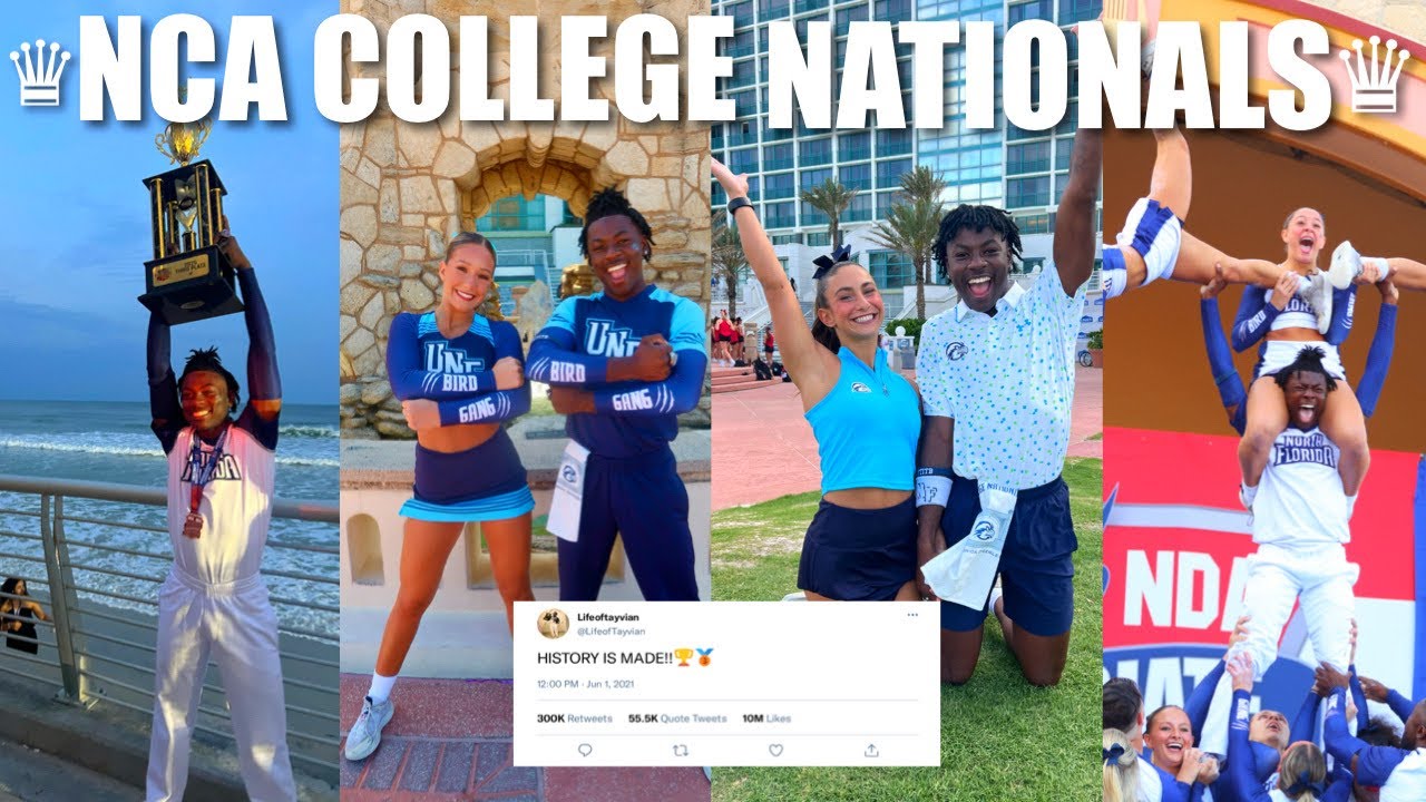 2025 NCA COLLEGE NATIONALS VLOG| MY LAST DAYTONA 🥺