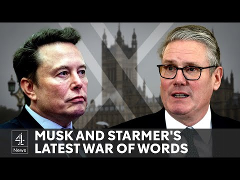 9:23 9:23 Now playing, Starmer hits back at Musk ‘lies’ - defends record on child abuse 9:23 9:23 Now playing, Starmer hits back at Musk ‘lies’ - defends record on child abuse