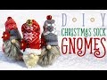 DIY CHRISTMAS SOCK GNOMES - Christmas Decorations
