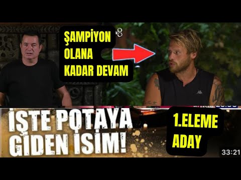 SURVİVOR ALLSTARDA BİRİNCİ ELEME ADAYİ POTAYA GİRDİ SÖZLERİ İLE HERKESE MEYDAN OKUYAN YARIŞMACI