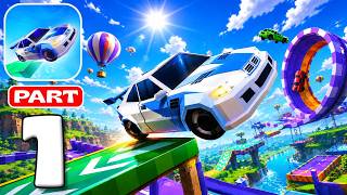 Ramp Racing 3D 🏎️ Extreme Speed Tracks Epic Race Gameplay Walkthrough Part 1 (iOS, Android) screenshot 5