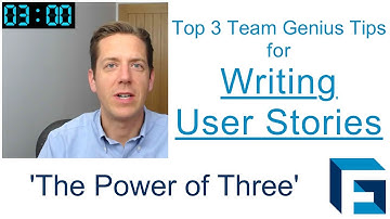 Writing user stories done well with these 3 tips