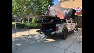 Very Cool Rear Awning Mount on My Raptor with a RTT by Weekend Overland 11,241 views 2 years ago 22 minutes