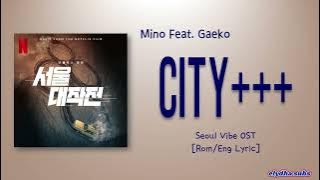 Mino – City    (Feat. Gaeko) [Seoul Vibe OST] [Color_Coded_Rom|Eng Lyrics]