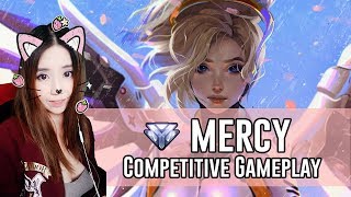 Overwatch | Mercy Gameplay on Ilios | Competitive Overwatch Livestream