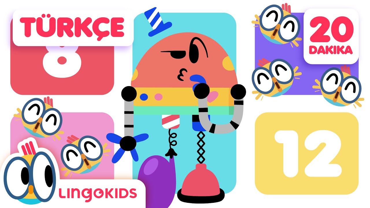 Geri Sayım Şarkısı ⏱ Lingokids + sayma şarkıları