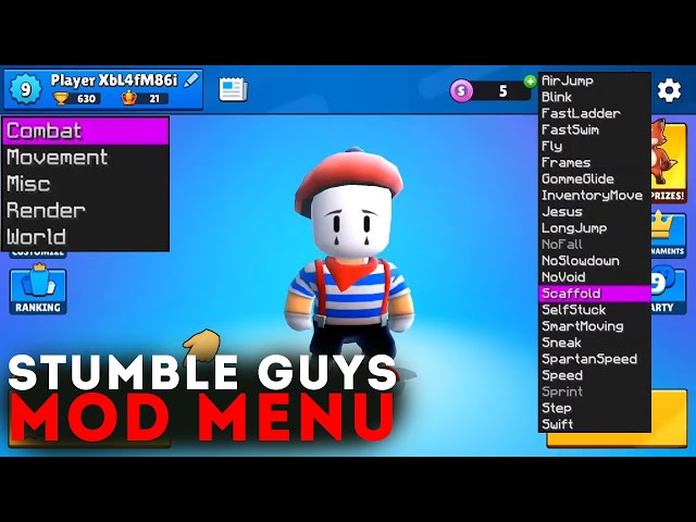 Stumble Guys Mod Menu v0.60.1 - Skins Emotes Level - Stumble Guys v0.60.1  Mod Apk 