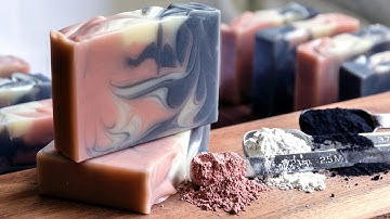 Charcoal & Clay Soap Making