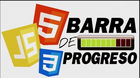 Barra de Progreso con JavaScript