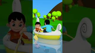 Грести Грести Свою Лодку Забавная Песня #shorts #fun #rhymes #forkids #rowrowrowyourboat