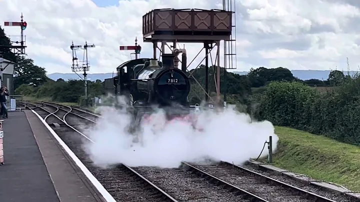 7812 Erlestoke Manor at Bishops Lydeard, West Somerset Railway on Saturday 19th July 2023