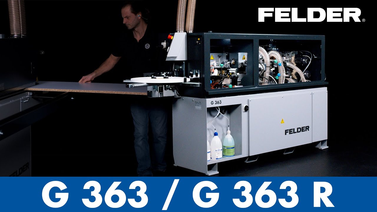 Felder® FS 900 K \u0026 KF - Kantenschleifmaschine | Felder Group