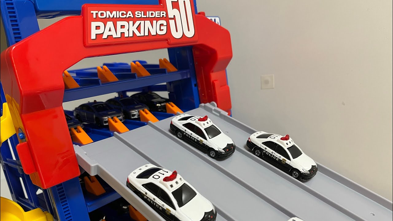 ミニカー50台セット SNSで話題になっているトミカ50台セットを買ってみた！ - YouTube