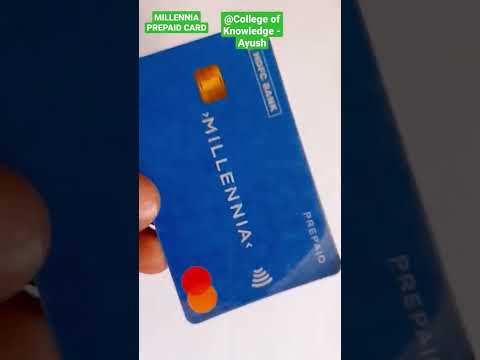 Hdfc Millennia Prepaid Card Features | Benefits | Unboxing Of Millennia Prepaid Card  #Millennia
