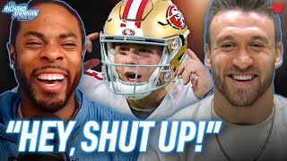 The moment Brock Purdy proved to Kyle Juszczyk he was 49ers QB1 | Richard Sherman NFL