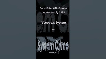 AMIGA-Demo "Scoopex: System Crime (64k Intro)"