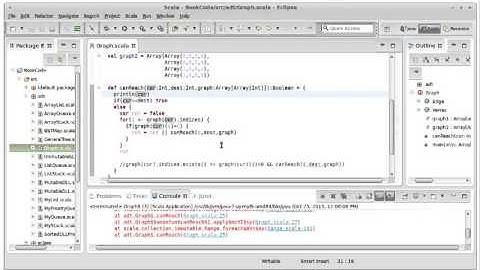 Graph Reachability 2 using Scala