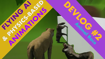 Unreal Gamedev Journey - Flying AI & physics-based animations - Devlog #2