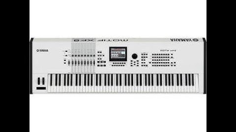 HOW TO RECORD A TRACK ON THE YAMAHA MOTIF XF8