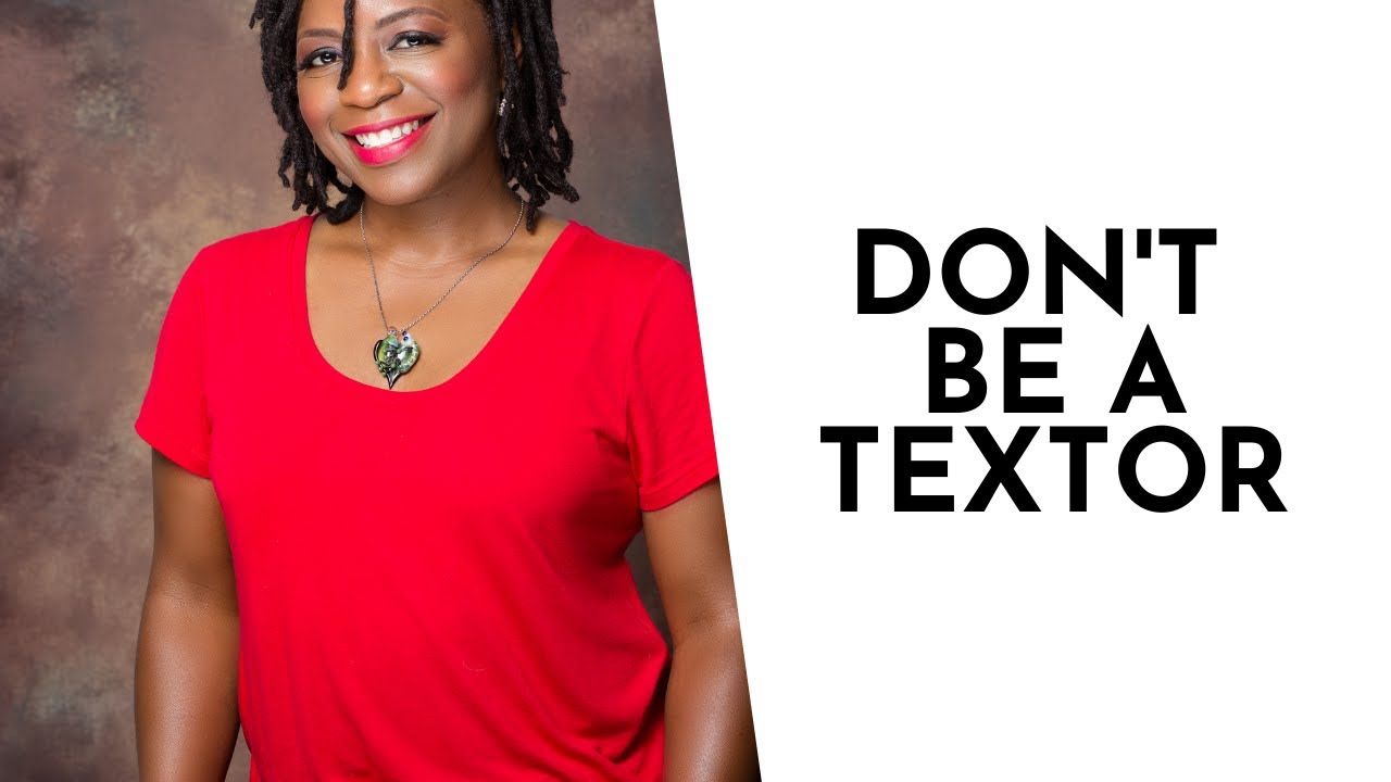 Texting Etiquette | Don't Be a Textor | No Need for Fast Response | Protect Your Boundaries