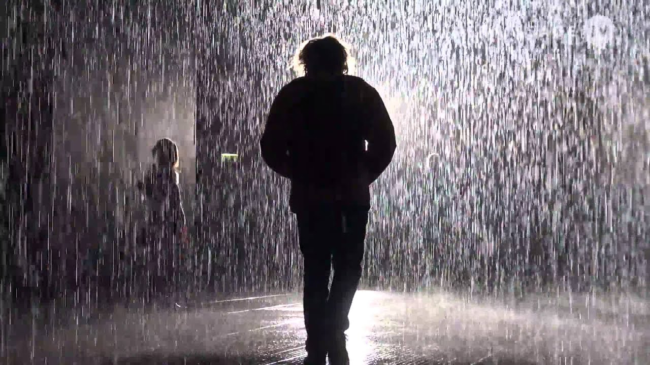 Random International Rain Room At Barbican Centre London