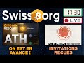  live swissborg mania  bitcoin en avance galactica network lection au board