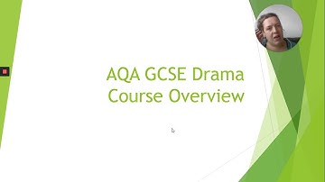 Introduction to GCSE Drama - video 1