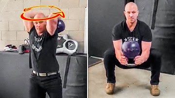 Kettlebell Halo Goblet Squat - ideal warmup series Part 3